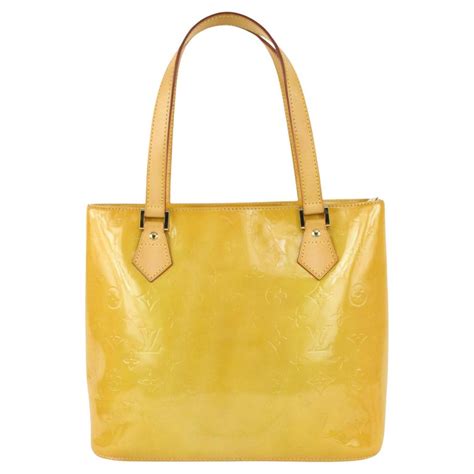 yellow louis vuitton vernis|Louis Vuitton monogram vernis bag.